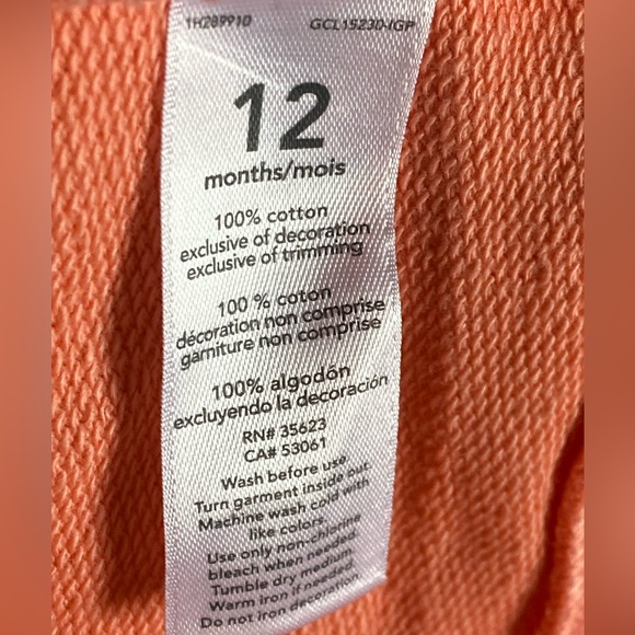 Baby Girl Hoodies - 12months-NWT - Picture 7 of 11